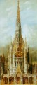 gotische grabkirche st michael turmfassade Academic Hans Makart